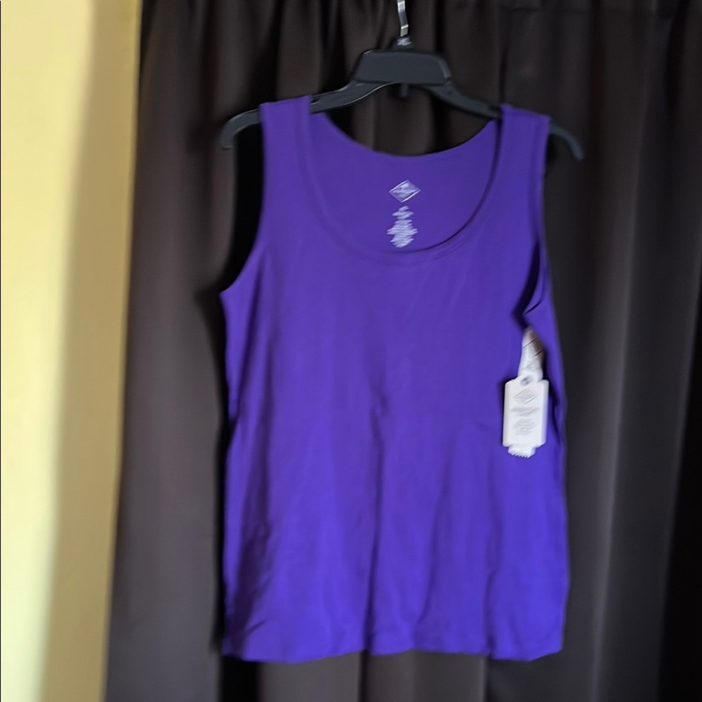 Purple Sleeveless Women's Top